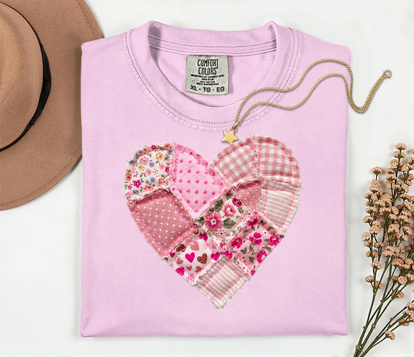 Patchwork Heart T-shirt