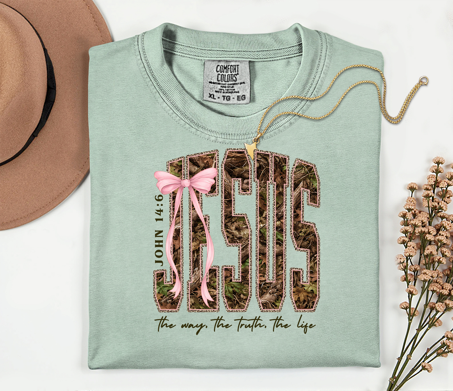 Camo Jesus T-shirt