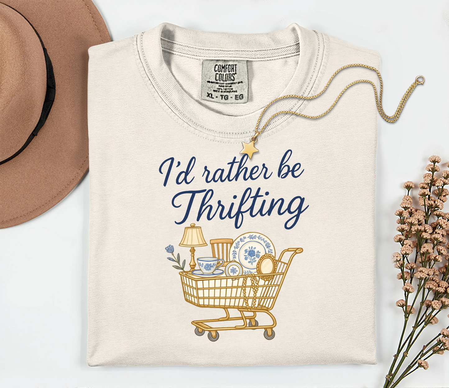 I’d Rather be Thrifting T-shirt