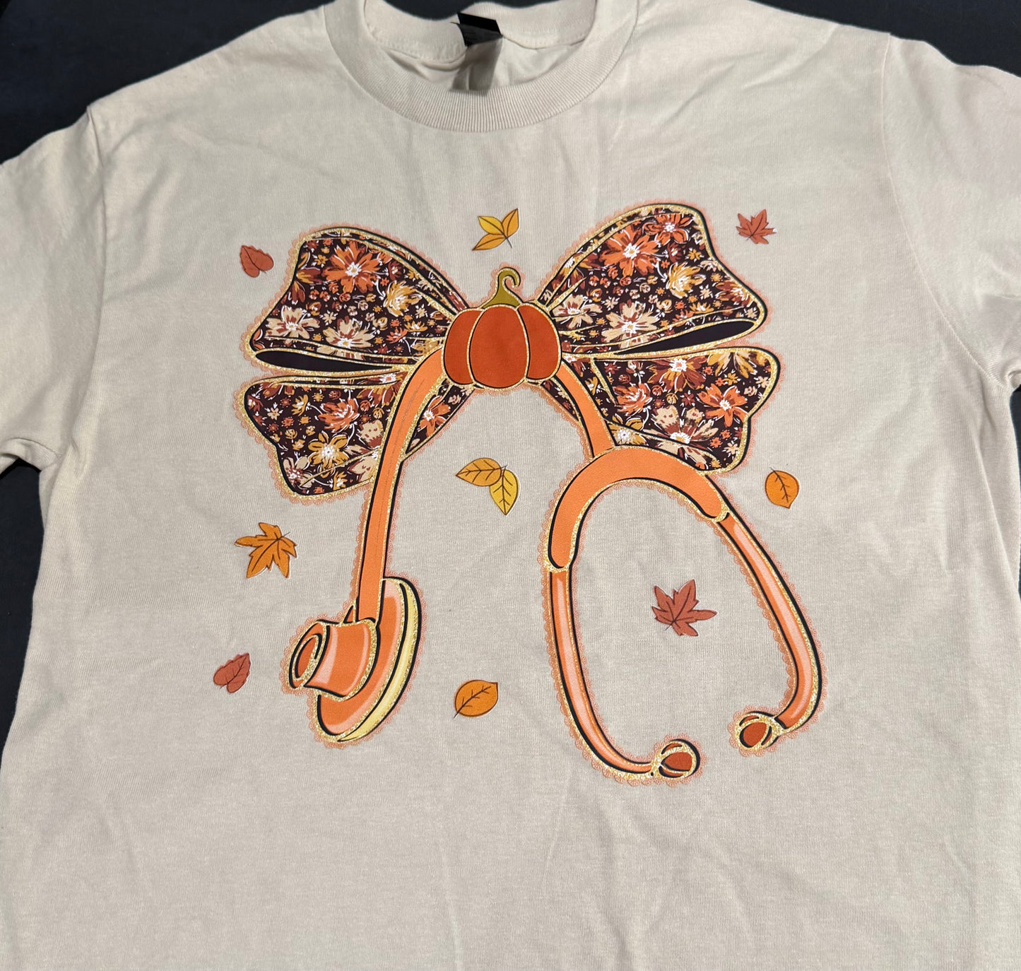 Pumpkin Stethoscope T-shirt