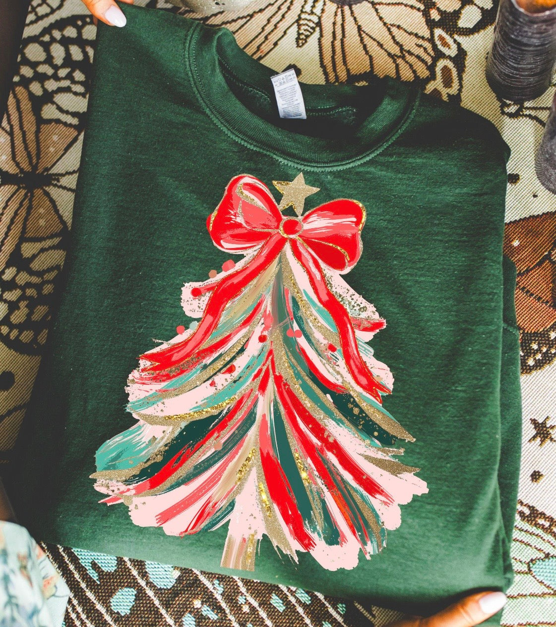 Painted Christmas Tree