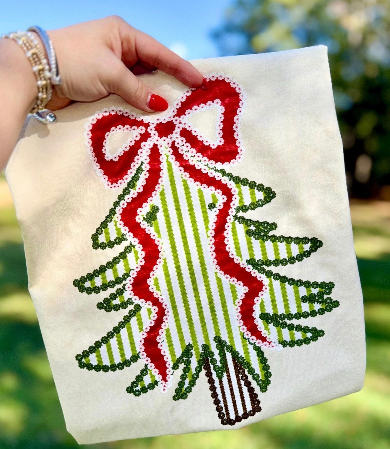 Seersucker Christmas Tree