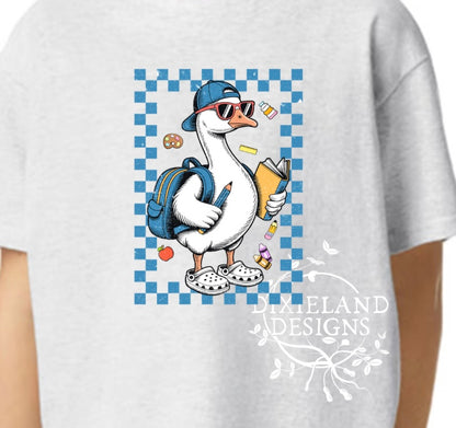 Back to School Boy Goose