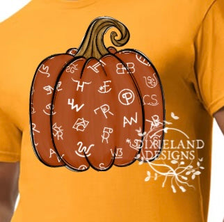 Western Branded Pumpkin