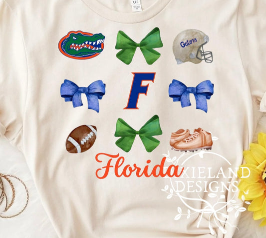 Florida Bow Collage