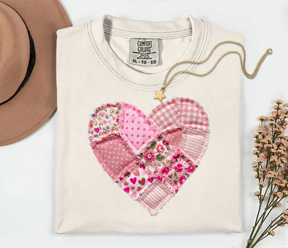 Patchwork Heart T-shirt