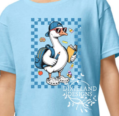 Back to School Boy Goose