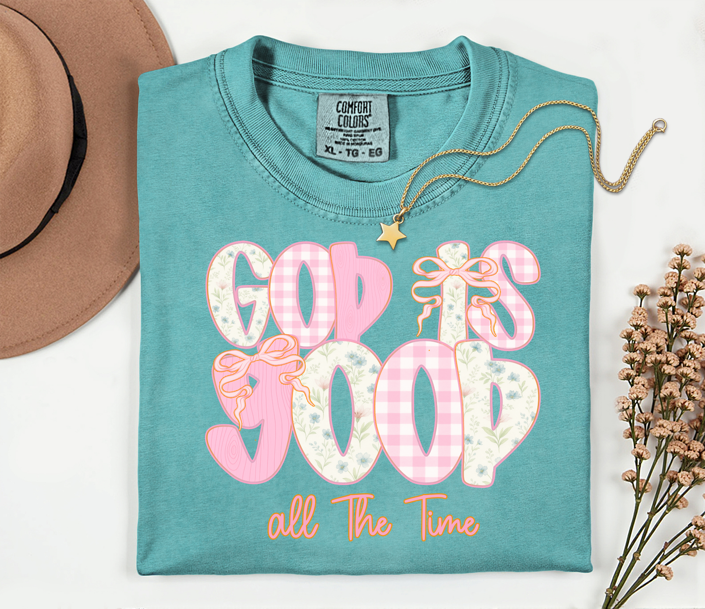 Pink God is Good T-shirt