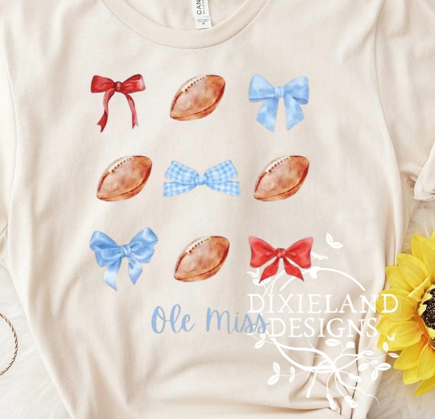 Ole Miss Bow Collage