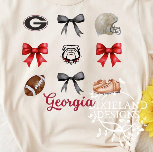 Georgia Bow Collage