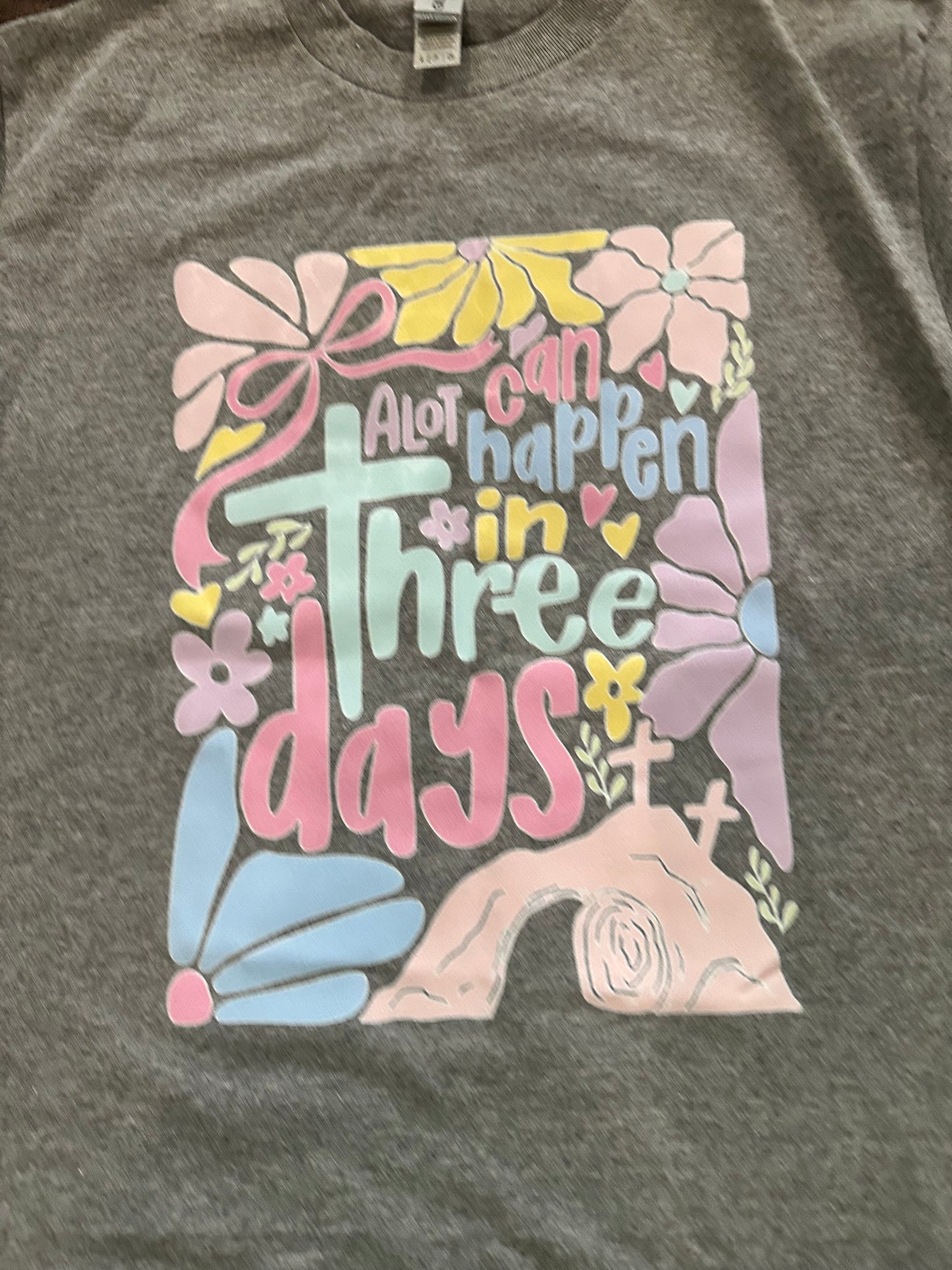 Alot Can Happen in 3 Days