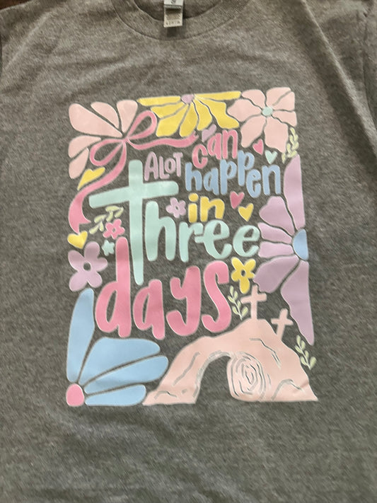 Alot Can Happen in 3 Days