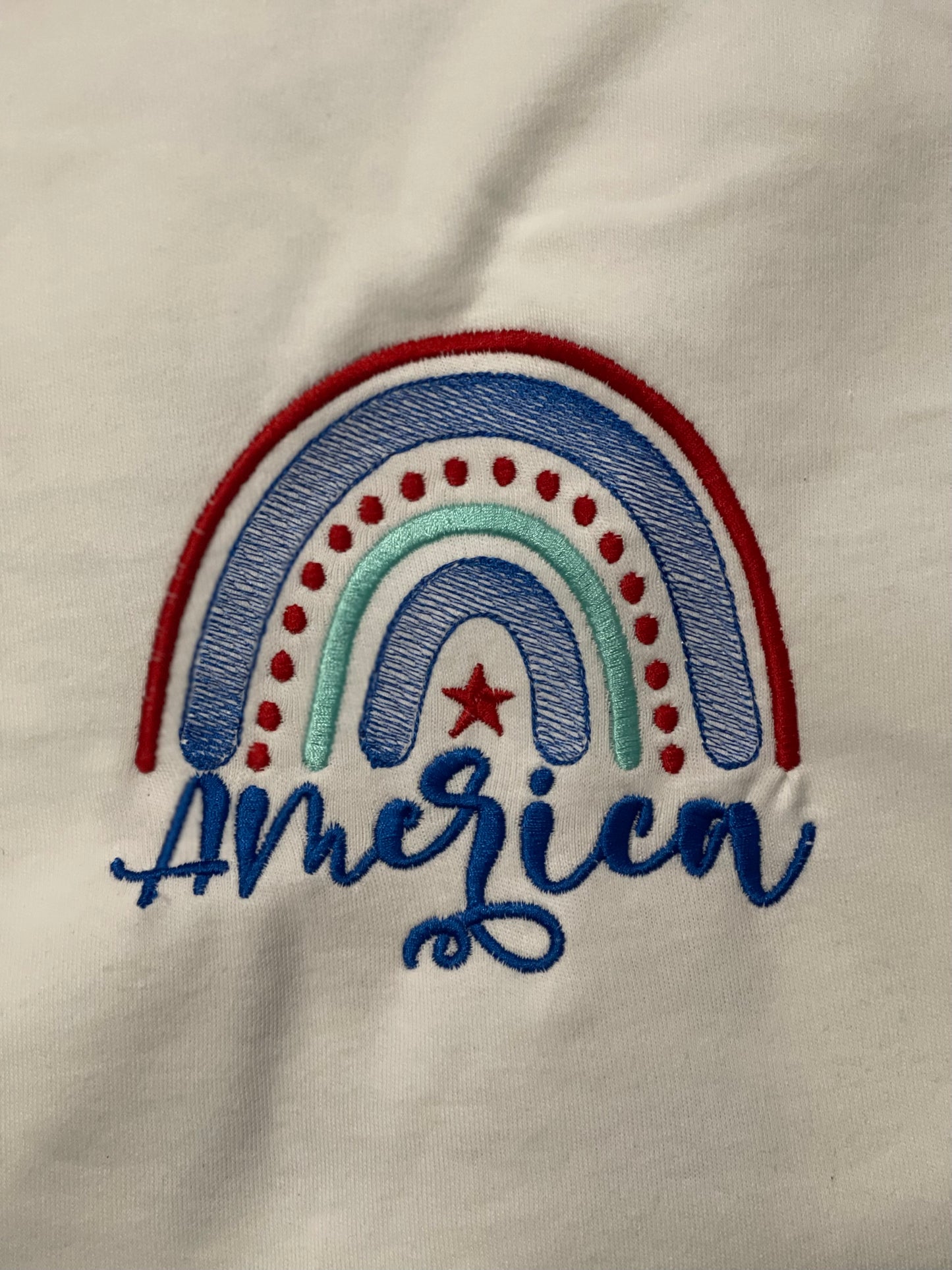 America Rainbow tshirt