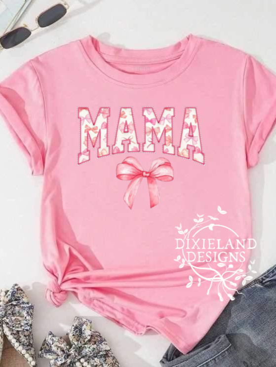 Mama Bow-Pink