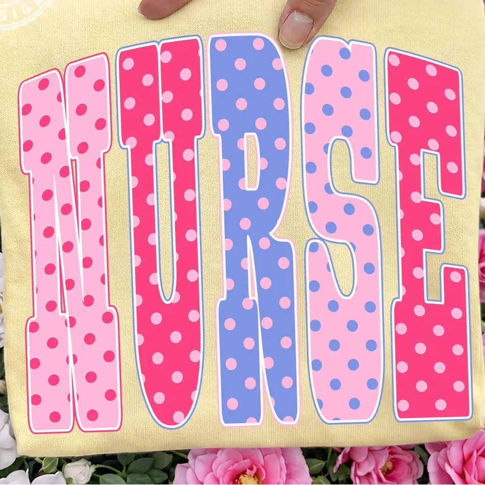 Polka-Dot Nurse T-shirt